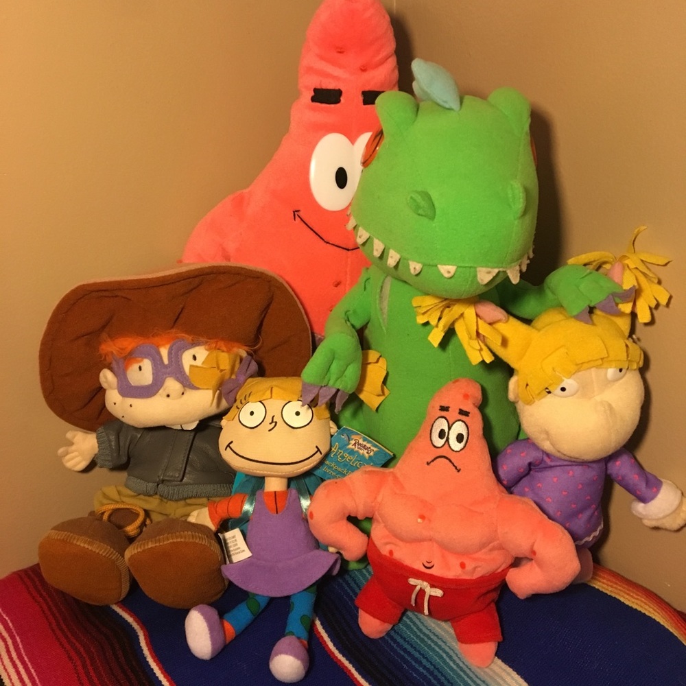 Nickelodeon plush bundle
